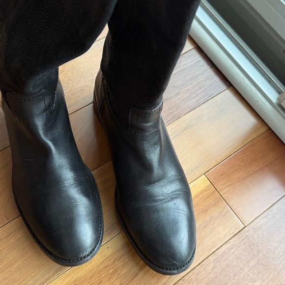 Tory Burch Black Over-the-Knee Boots - Picture 4 of 7